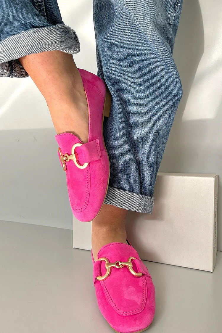 Bellario™ | Elegant Loafers with Metallic Detail
