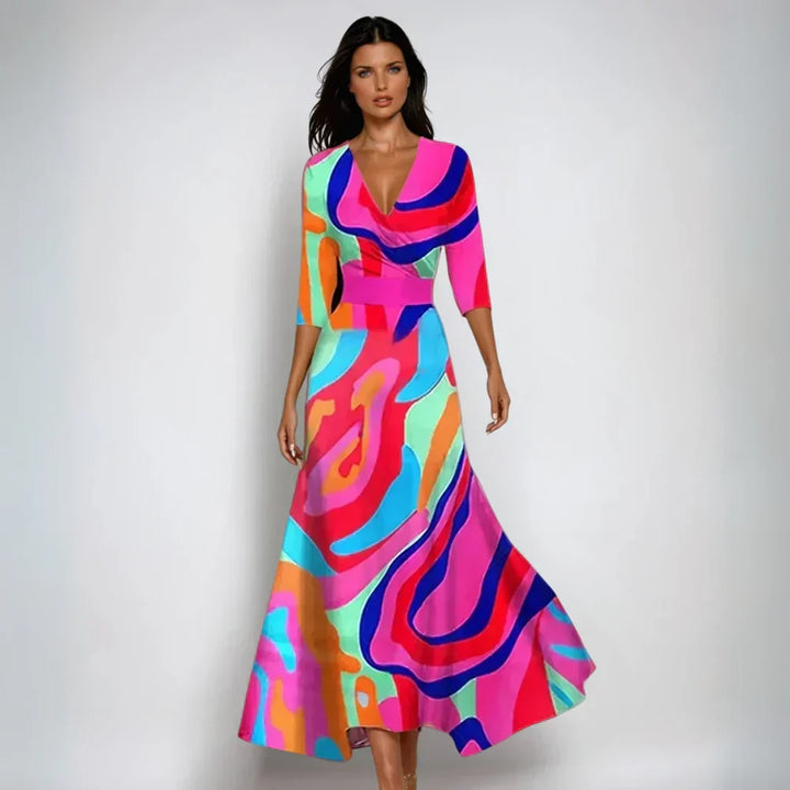 Chloe | Elegant Floral Dress