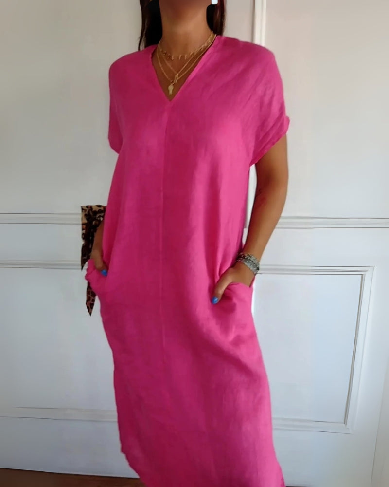 Lorisse™ | Lightweight Summer Dress with Pockets