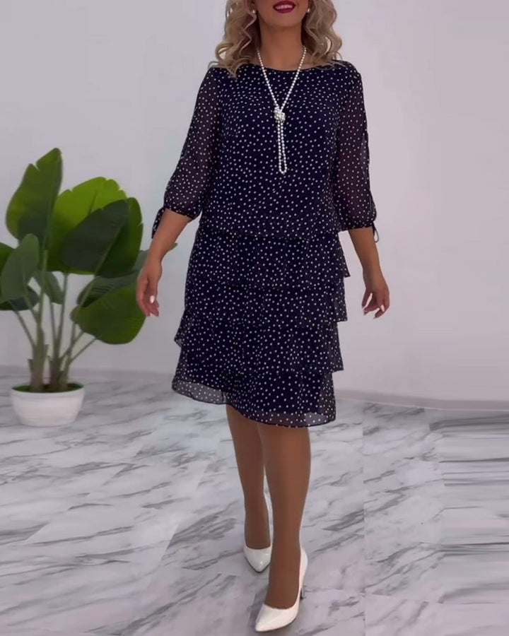 VIONA™ | Soft Classic Midi Dress