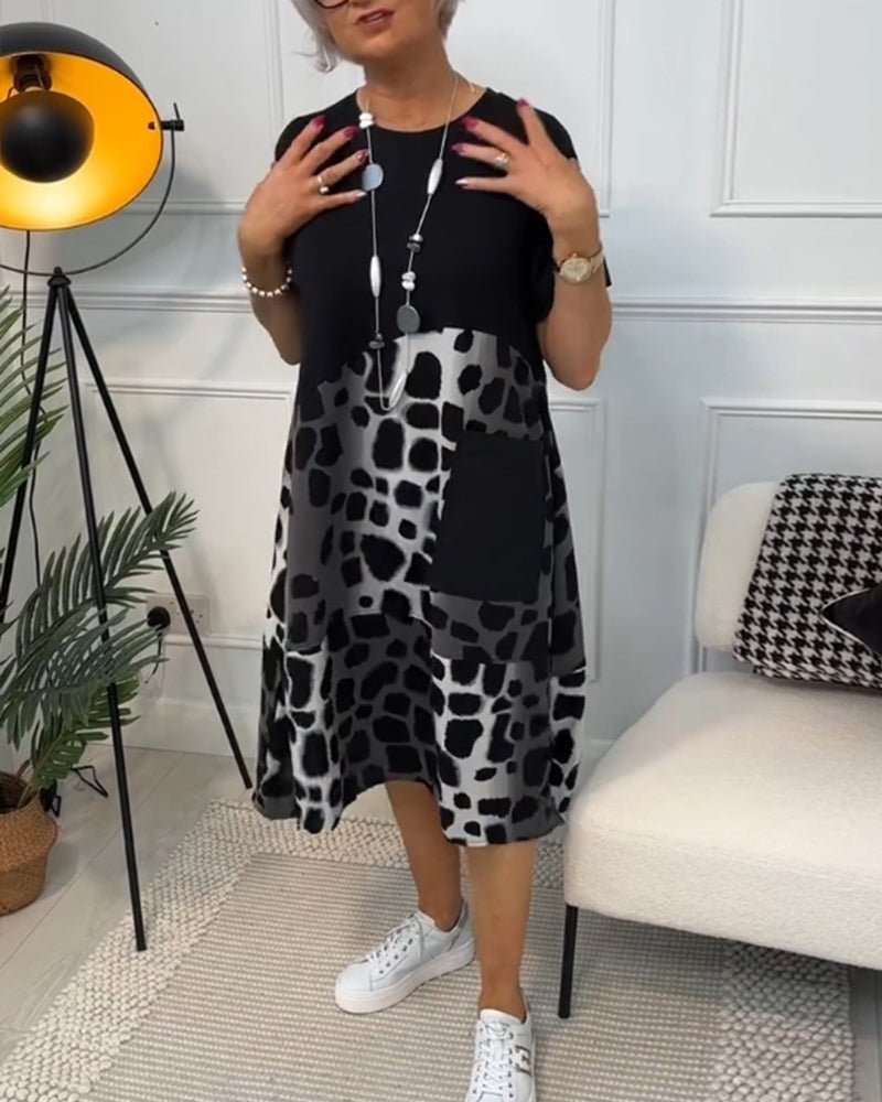 Evelora™ | Chic Midi Dress