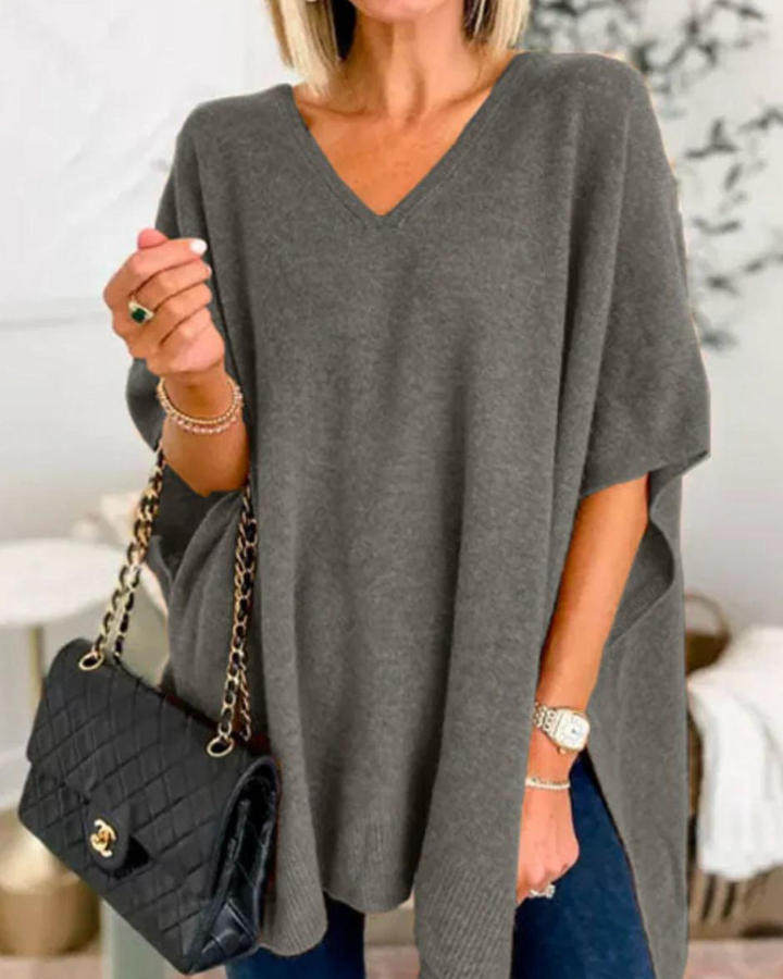 Corlina™ | Timeless Knit Poncho