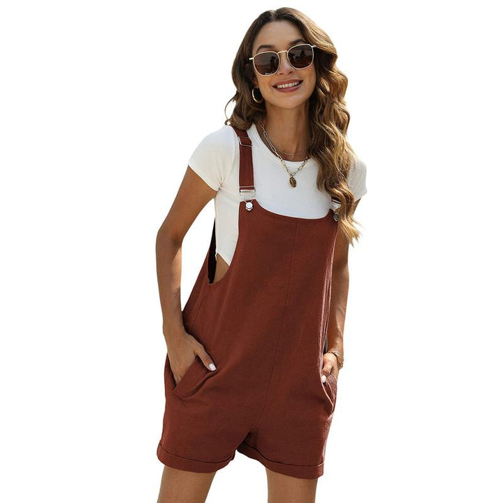 KAIA™ – Casual Minimalist Summer Short Jumpsuit
