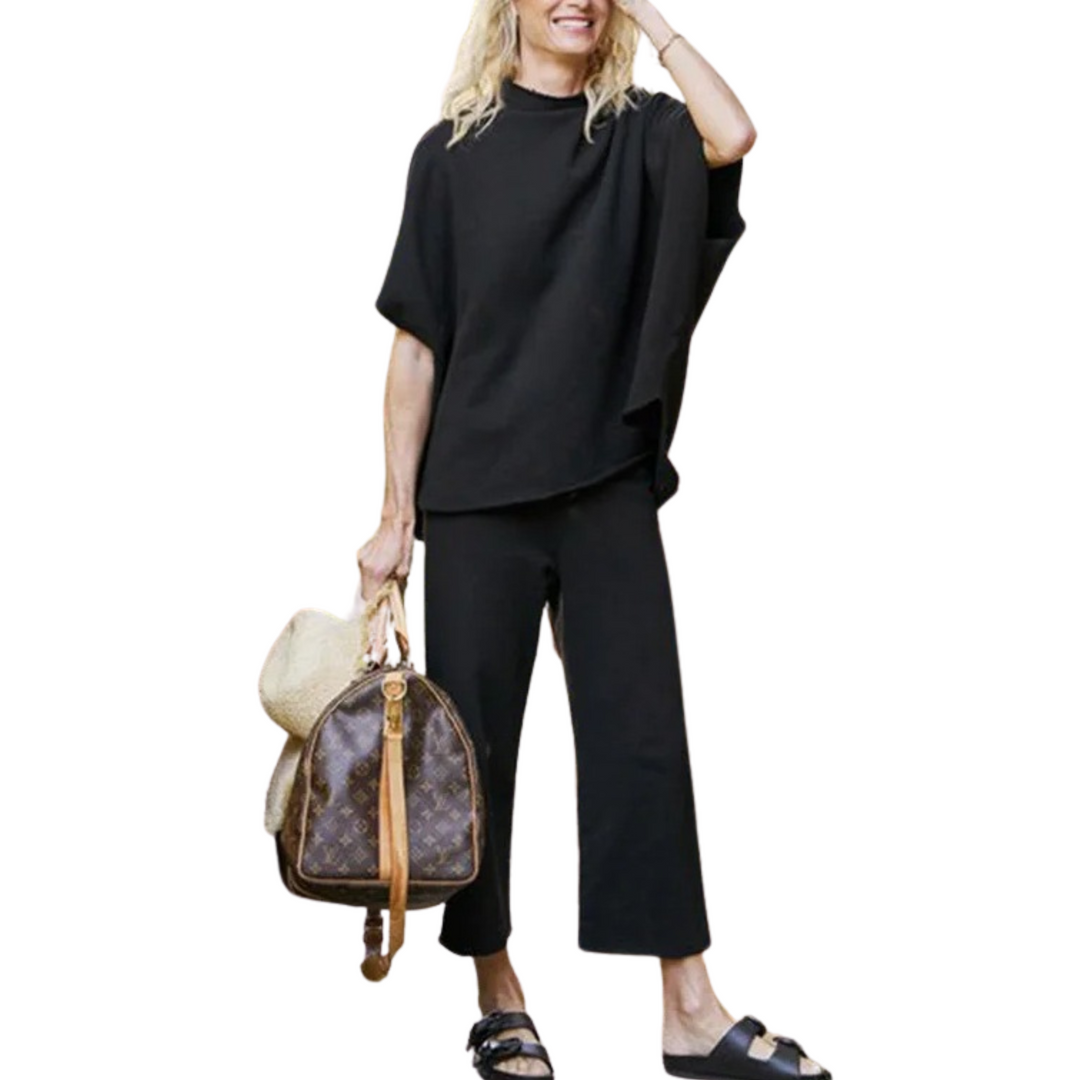 AELLA™ - Relaxed Batwing Sleeve Comfort Set