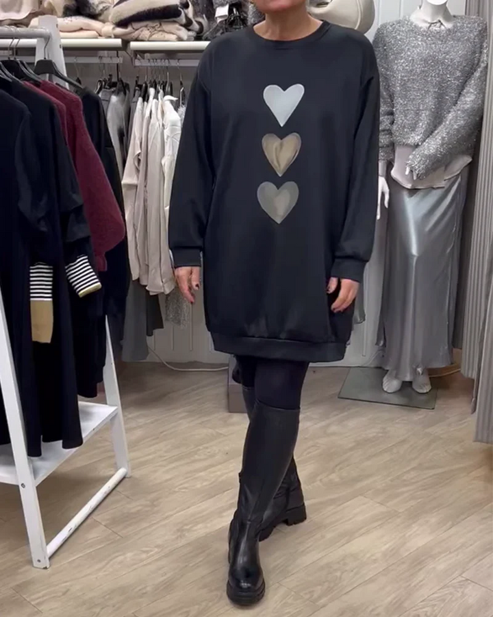 SIANORE - STYLISH HEART SWEATER