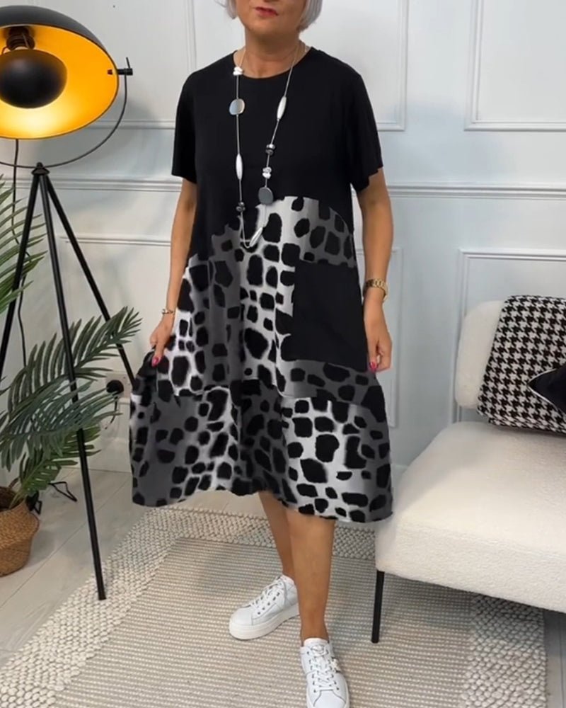 Evelora™ | Chic Midi Dress