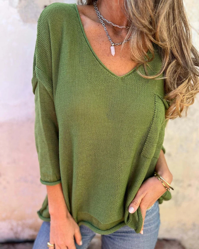 Sembe™ | Boho Knit Top