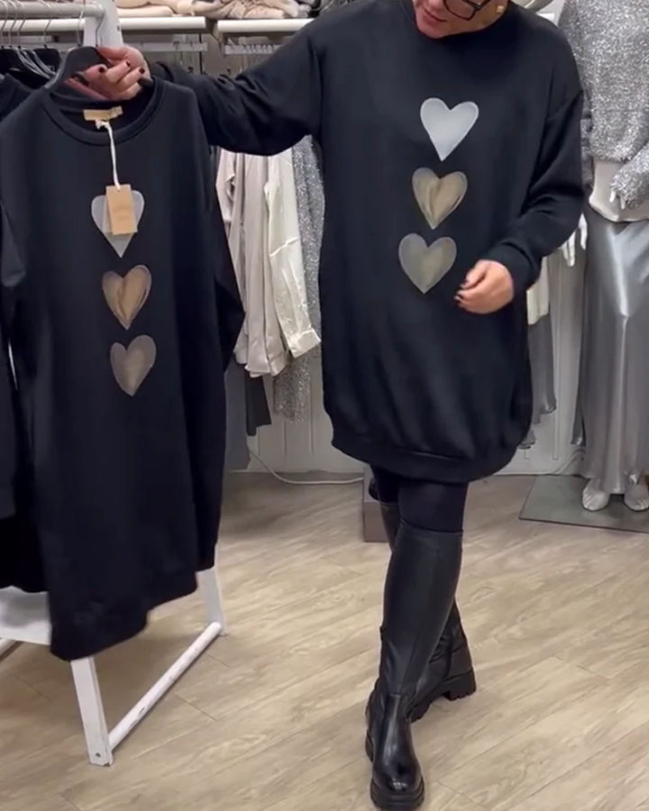 SIANORE - STYLISH HEART SWEATER