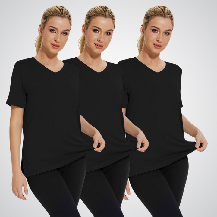 VIONARA™ | Relaxed Everyday Tee – 3 Pack