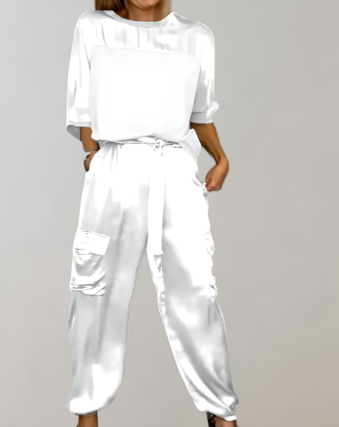 Amanda™| Silky Cargo Lounge Set