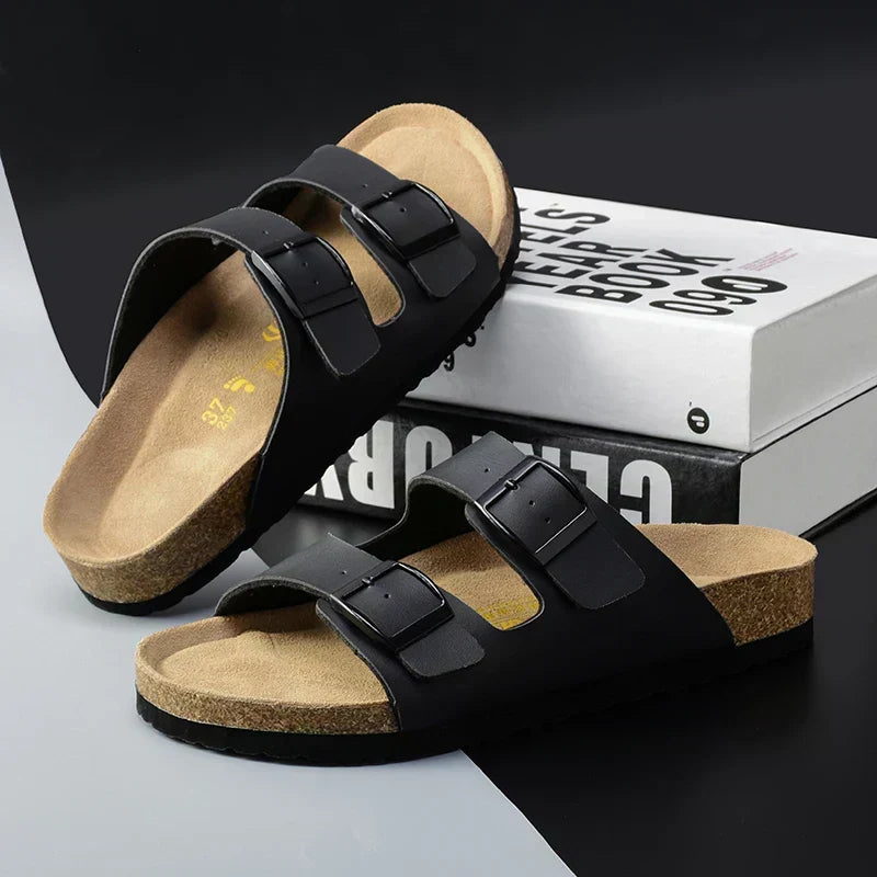 CALVERIS™ | Luxe Casual Leather Sandals