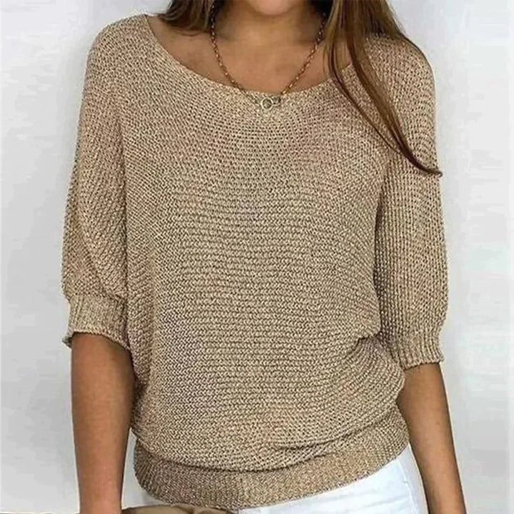 Romi™ | Textured Knit Pullover