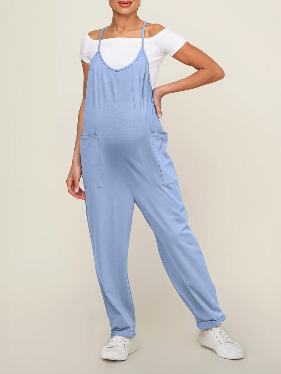 Nerissa - Oversized Maternity and Postpartum Jumpsuit
