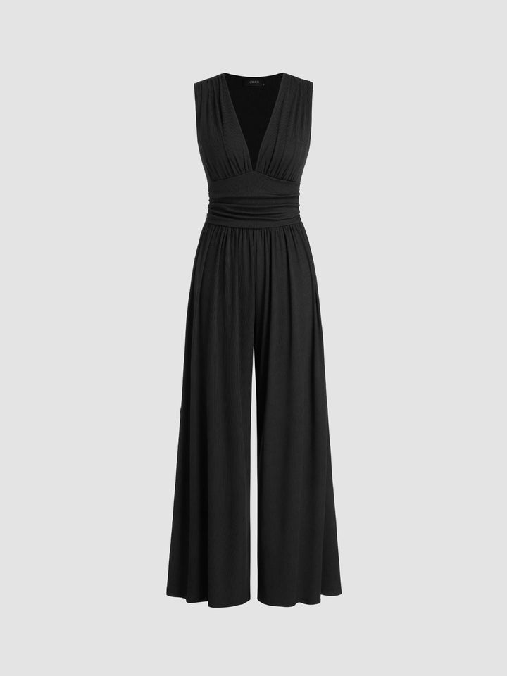 Cynelle™ | Chic Wide-Leg Jumpsuit