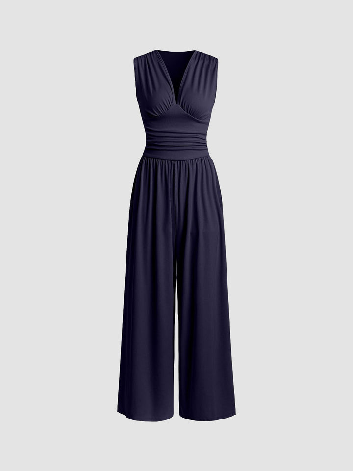 Cynelle™ | Chic Wide-Leg Jumpsuit