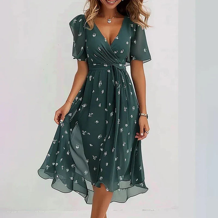 Carla-Elegant Midi Dress