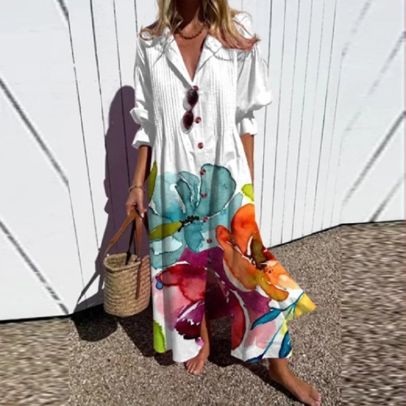 Diara™ | Elegant Boho Maxi Dress