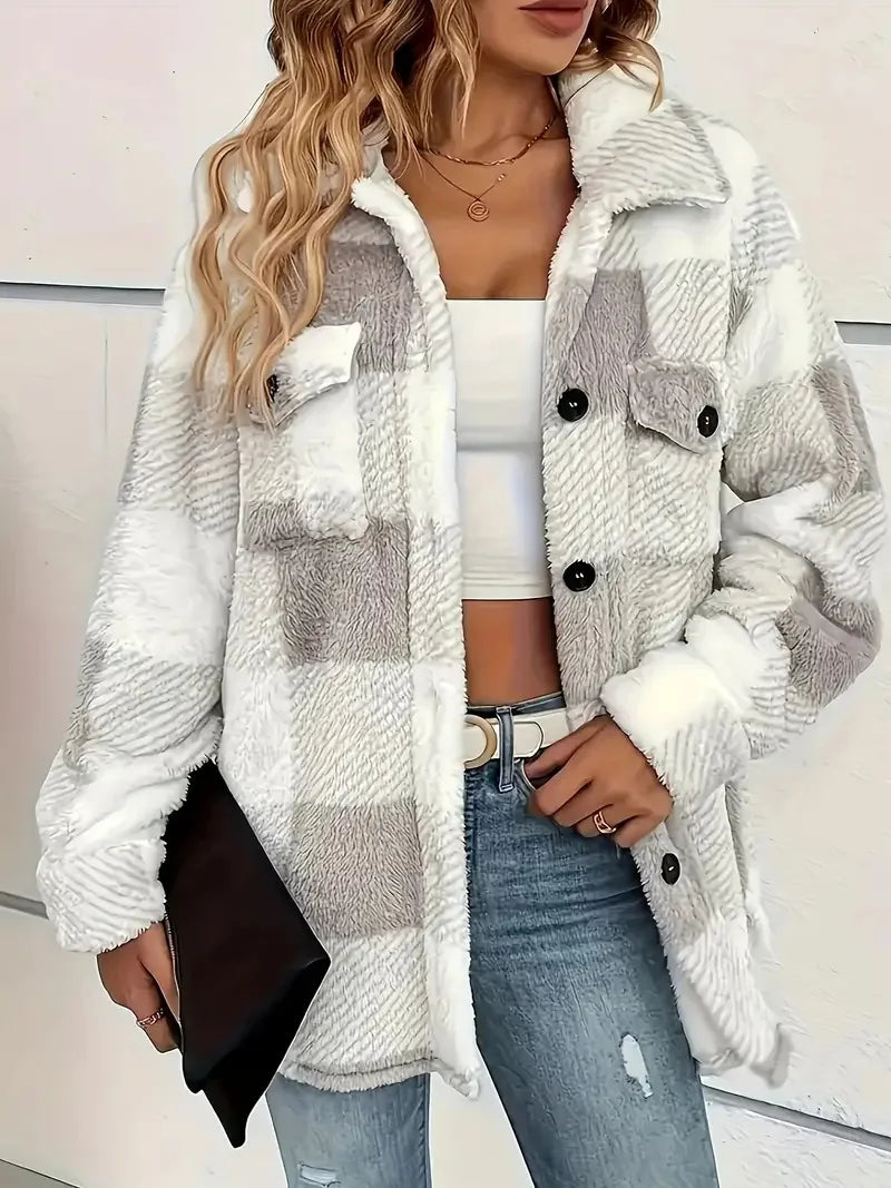 Drew™ | Winter Checkered Coat