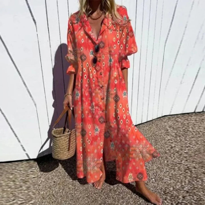 Diara™ | Elegant Boho Maxi Dress