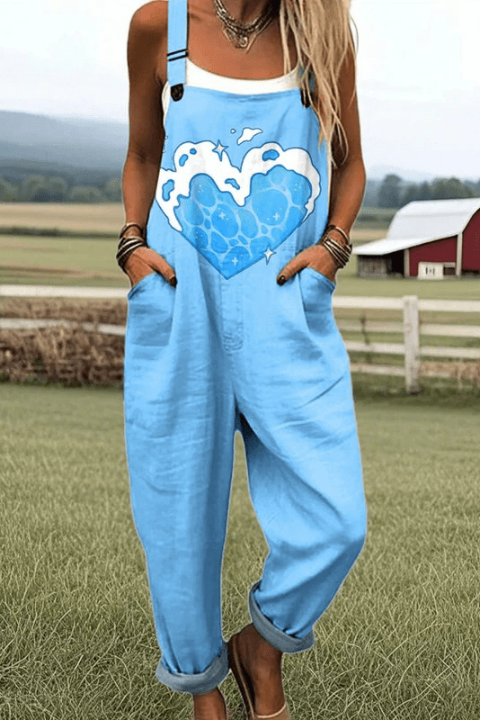 Ocean Heart Jumpsuit