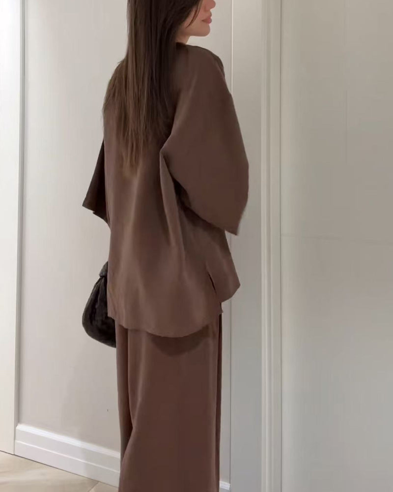 Nigella™ | Cozy V-Neck Set