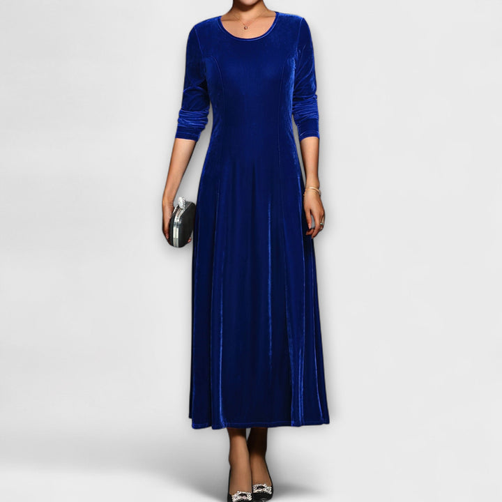 April - Soft Velvet Dress