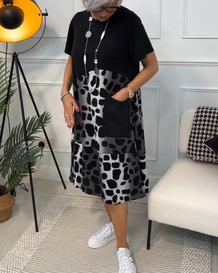 Evelora™ | Chic Midi Dress