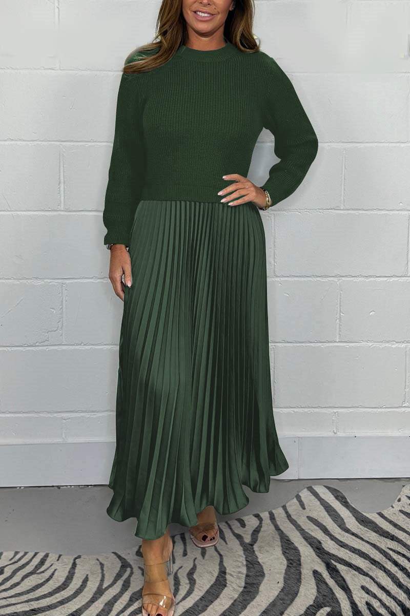 Talina™ | Refined Pleated Dress Set