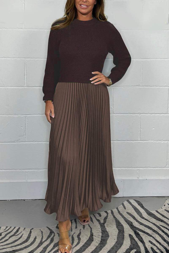 Talina™ | Refined Pleated Dress Set