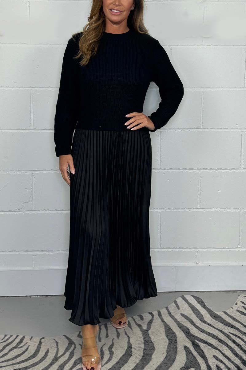 Talina™ | Refined Pleated Dress Set