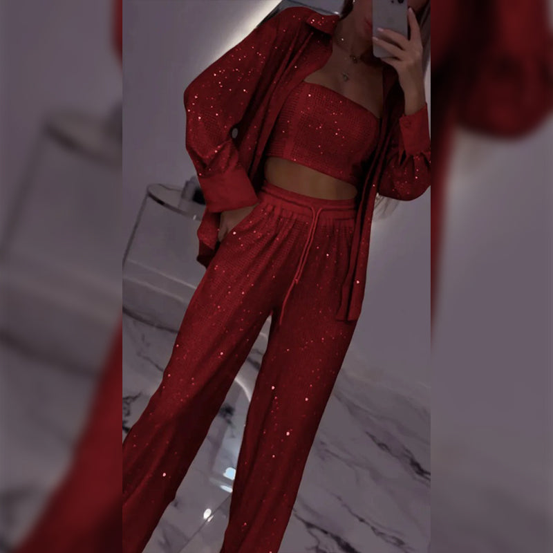 Selah™ | Wide-Leg Blazer Set