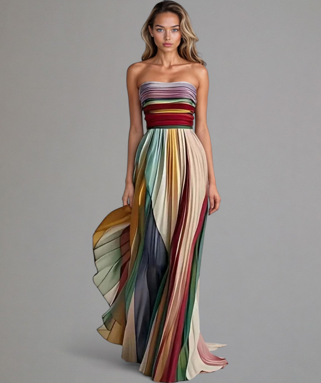 Nova | Elegant Strapless Dress